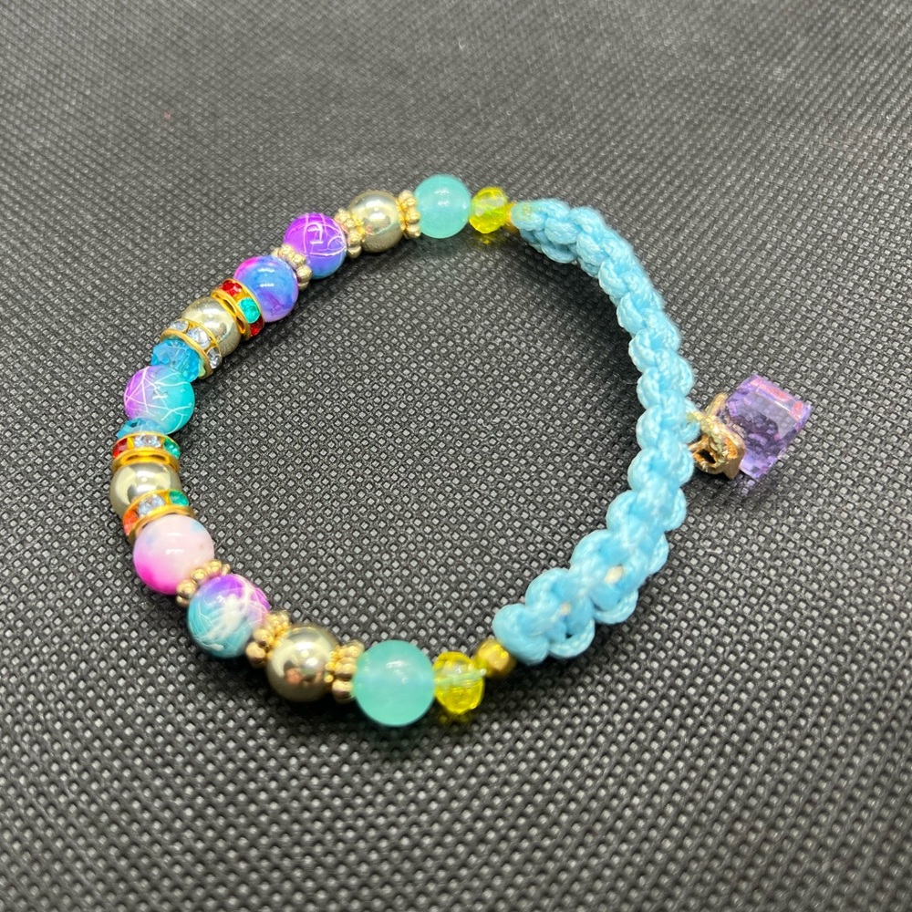 NEW Handmade “Blue Lagoon Gem”  bracelet for women